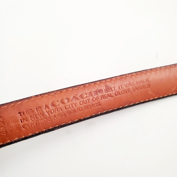 Coach vintage brown genuine leather - Picture 4 of 8